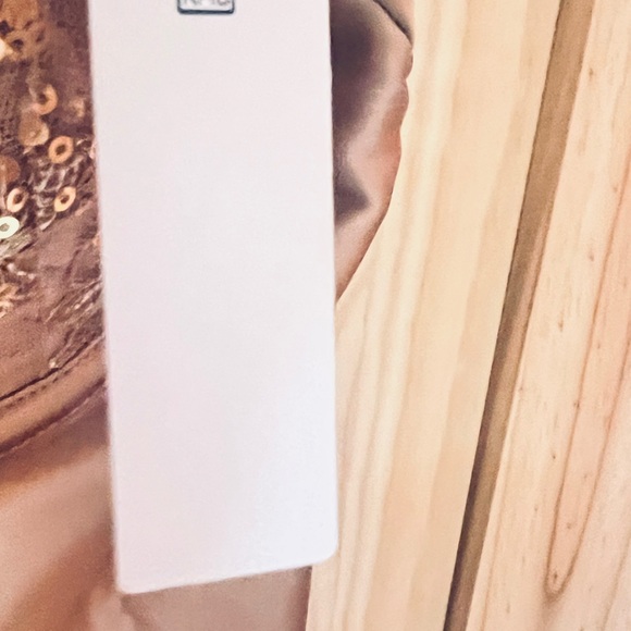 Victoria’s Secret Satin Slip Dress Gold Foil S NWT - Picture 8 of 9